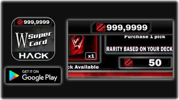 Hack For WWE SuperCard Cheats New Prank! Affiche