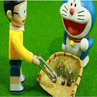 enigma nobita and blue cat ícone