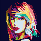 Stars Color By Number - Sandbox Coloring Pixel Art icono