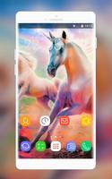 Theme for Nokia Lumia 900 Unicorn Wallpaper ポスター