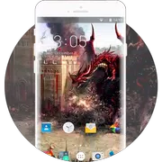 Theme for Nokia X Dual SIM Dragon Wallpaper