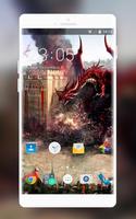 Theme for Nokia X Dual SIM Dragon Wallpaper poster