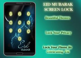 Eid Mubarak Screen Lock Affiche