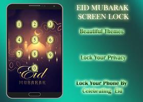 Eid Mubarak Screen Lock capture d'écran 1