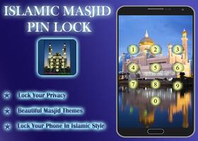 Islamic Masjid Pin Lock capture d'écran 1