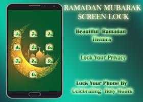 Ramadan Mubarak Screen Lock Affiche
