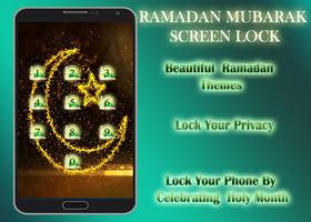 Ramadan Mubarak Screen Lock capture d'écran 1