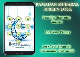 Ramadan Mubarak Screen Lock capture d'écran 3
