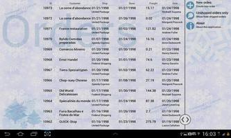 Northwind UI example ภาพหน้าจอ 1