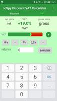 noSpy Discount VAT Calculator 截图 2