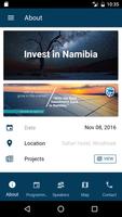 Invest in Namibia Conference poster