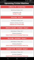 Live Cricket Score syot layar 1