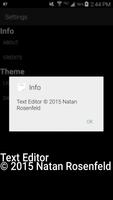 Text Editor captura de pantalla 2