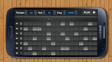 Audio BPM sequencer-poster