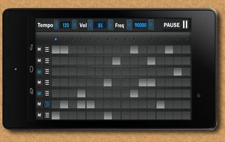 برنامه‌نما ⏮⏹⏭ Audio BPM sequencer عکس از صفحه
