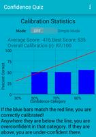 Confidence Calibration Quiz ポスター