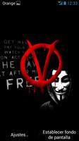 Anonymous 3D Live Wallpaper 포스터