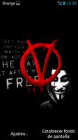 Anonymous 3D Live Wallpaper पोस्टर