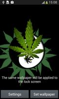 Marihuana 3D Live Wallpaper capture d'écran 1