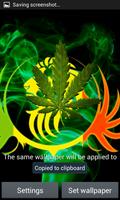 Marihuana 3D Live Wallpaper capture d'écran 2