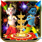 Diwali Fireworks 3D Run أيقونة