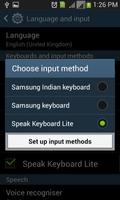 Speak Keyboard Lite تصوير الشاشة 2