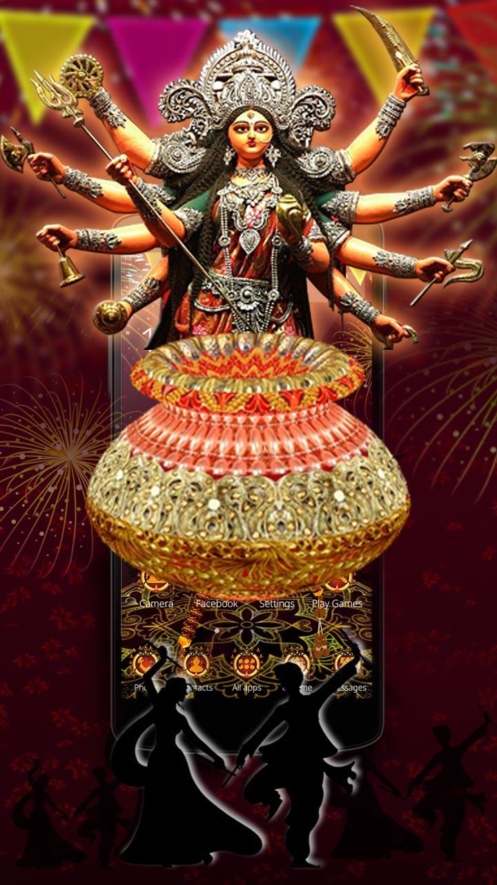 Navratri 3d Wallpaper