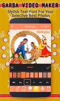 Navratri Video Maker - Garba Video Maker syot layar 3