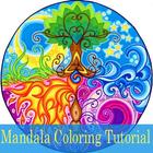 Mandala Coloring Steps Tutorial Videos ikon