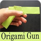 Paper Origami Folding Gun Making Steps Videos icon