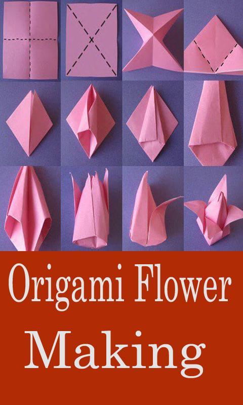 Paper Origami Flower Making Step Video For Android Apk