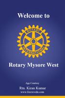 Rotary Mysore West poster