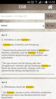SchweizerRecht - OR & ZGB screenshot 2