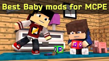 Baby mod for Minecraft pe Affiche