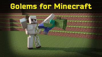 Golem mods for Minecraft pe poster