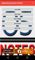 Operating System Notes Cartaz