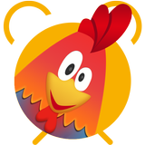 Rooster alarm clock أيقونة