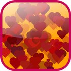 Valentine's hearts Wallpaper icon