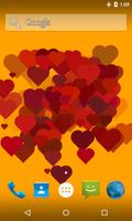 Valentine's hearts Wallpaper poster