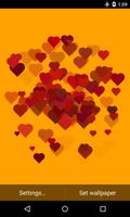 1 Schermata Valentine's hearts Wallpaper