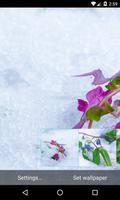 Frost flowers Wallpaper capture d'écran 1