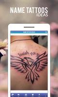 Name Tattoos Ideas پوسٹر