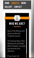 Nana Thai Restaurant Affiche