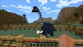 برنامه‌نما Dinosaur Mod mcpe عکس از صفحه