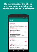 VibCall - Vibrate on answer Affiche