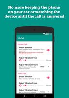 VibCall - Vibrate on answer plakat