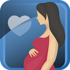 Pregnancy Calendar. Childbirth icon