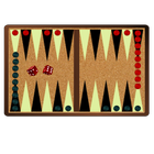 Lange Backgammon (Narde) Zeichen