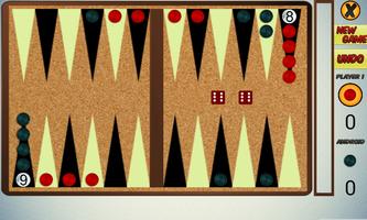 Long Backgammon (Narde) Affiche