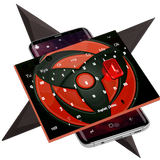 Blood Eye Input Theme Sasuke Ninja icône